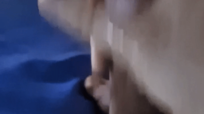 Uzun solo mastürbasyondan sonra boşalma